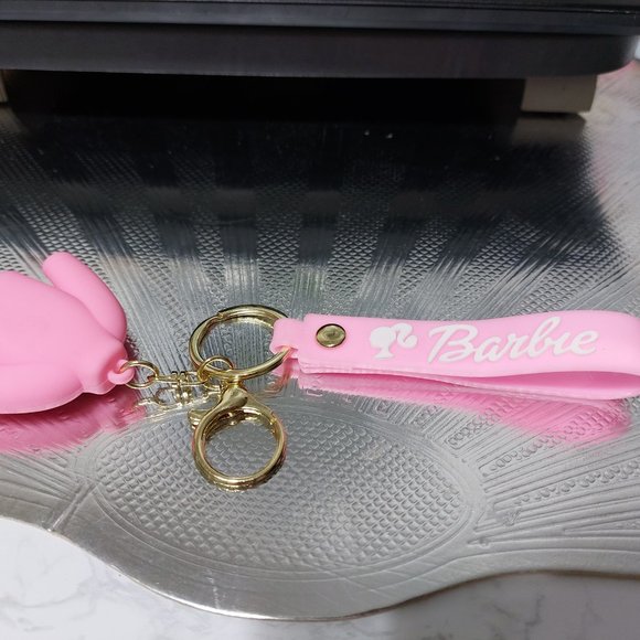 Barbie Nice Outfit Keychain or Handbag Charm Accessory 2 Colors to Choose - Picture 8 of 10